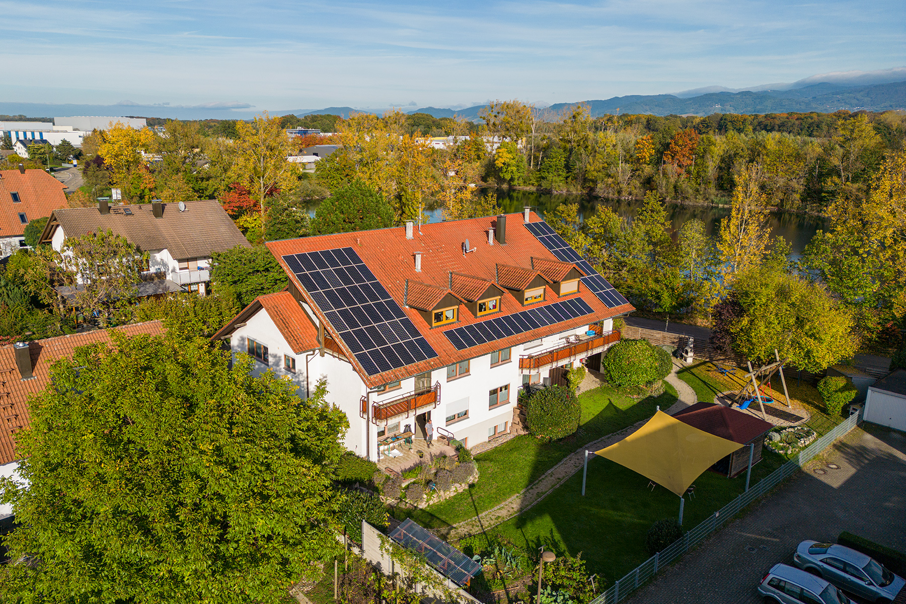 Drohne Servicehaus Achern-Gamshurst