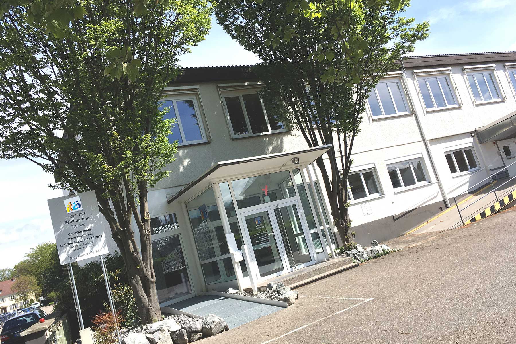 Eingang Geschäftsstelle Offenburg
